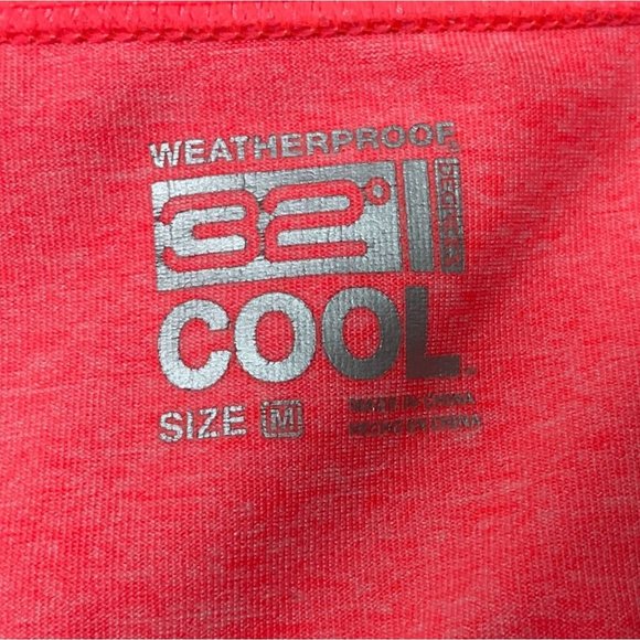 32 Degree Cool Woman's Coral Racer Back Tank Exercise Top Size Med Adjustable Co - Picture 3 of 9